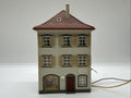 H0 Haus Gebaut Beleuchtet