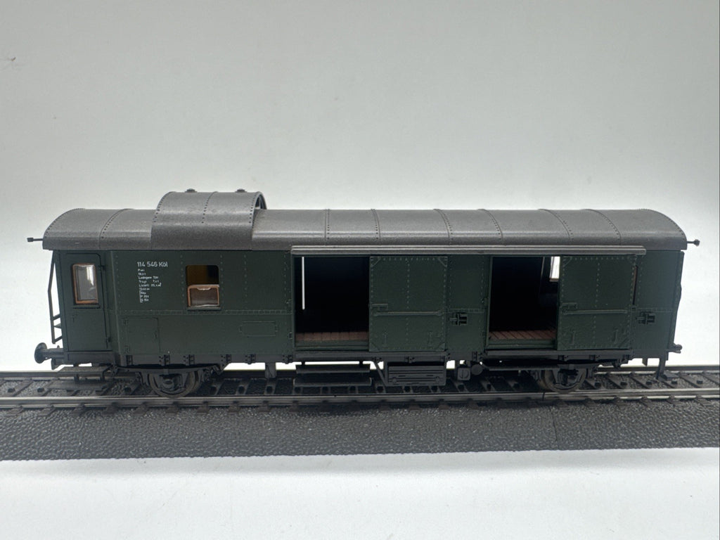 Roco Gepäckwagen 114 546 DB H0 Modelleisenbahn Anhänger Waggon #763
