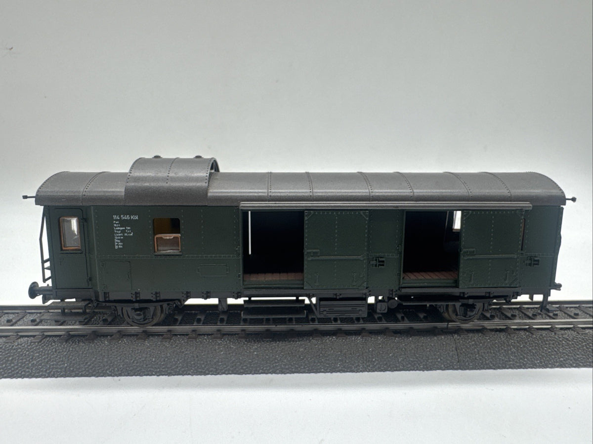 Roco Gepäckwagen 114 546 DB H0 Modelleisenbahn Anhänger Waggon #763