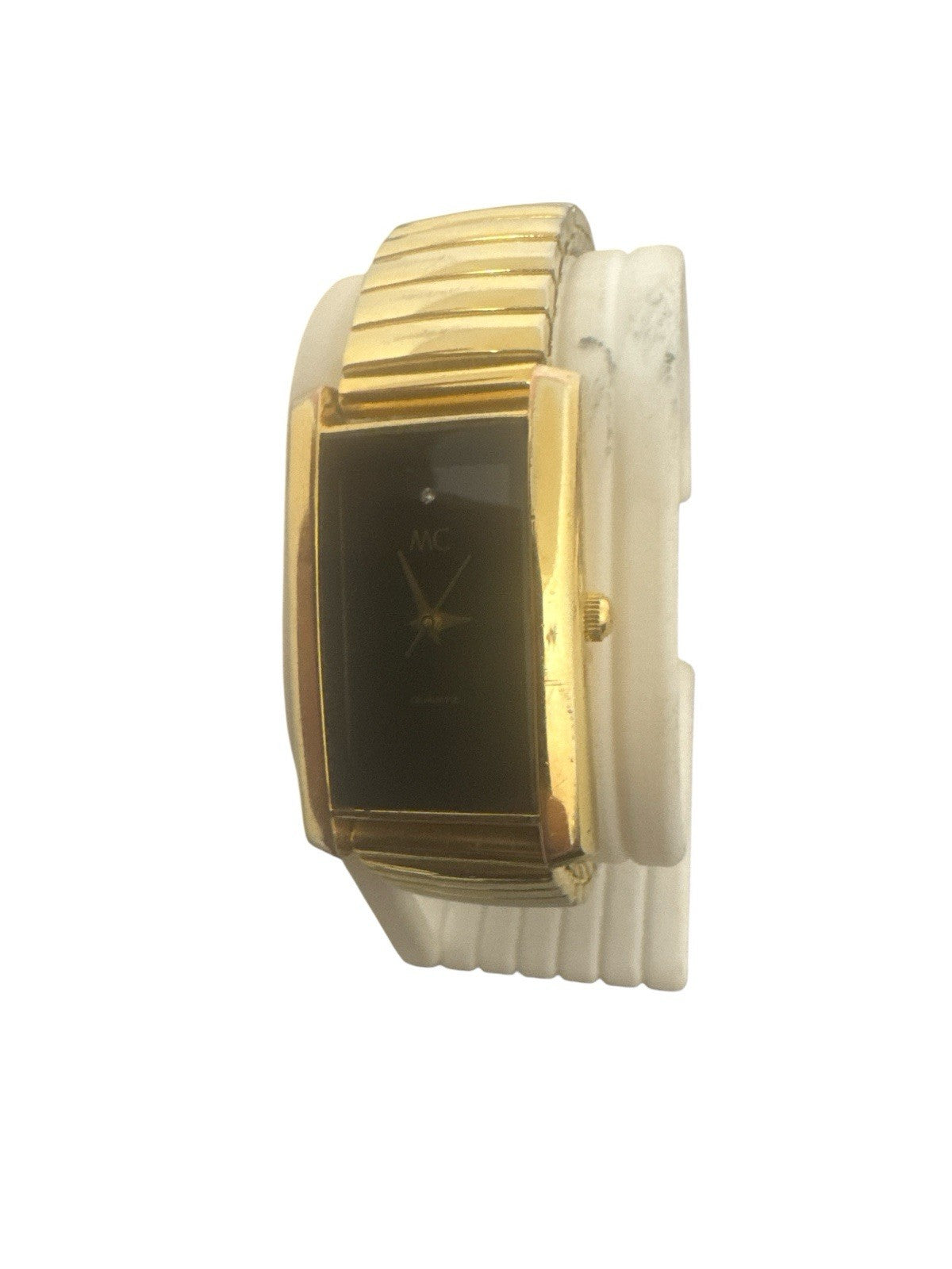 MC Damen Uhr Gold Vintage 