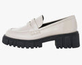 Marco Tozzi Loafer Gr. 38 Damen Slipper Weiß