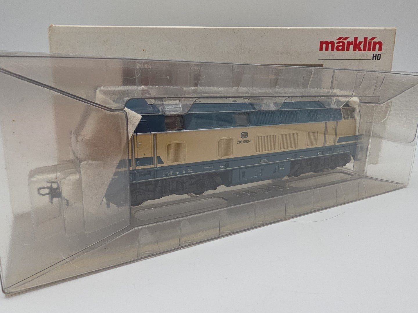 Märklin H0 3074 Diesellok BR216 090-1, DB, DC, Licht, NEM, NEU in OVP #56086