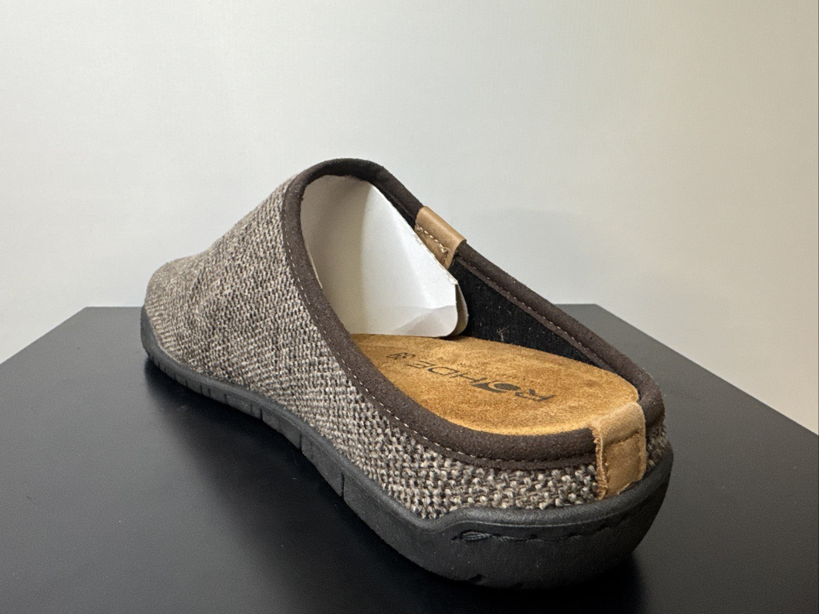 Rohde Herren Filz Pantolette Gr. 46 Earth Pantoffel 6652