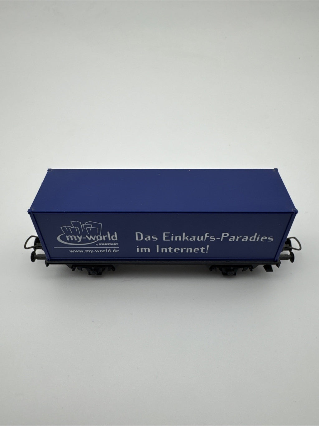 SK19/5] ROCO H0 Sondermodell Karstadt "my-world.de" Containerwagen