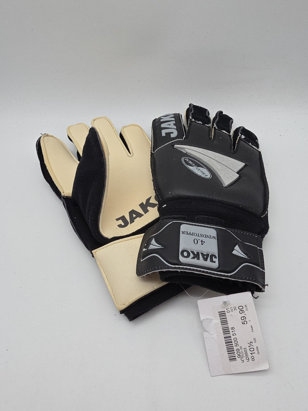 JAKO Torwarthandschuhe ERGO Form 4.5 Hard Ground Duo-Tec Gr. 10,5