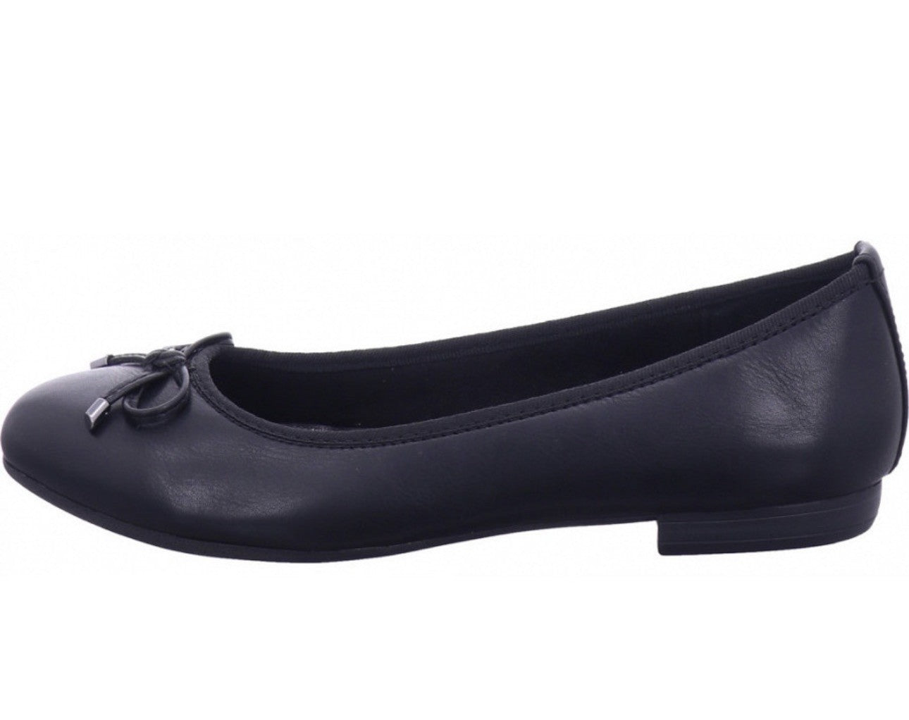 MARCO TOZZI Ballerinas Sommer Slipper Damen schwarz Gr. 38