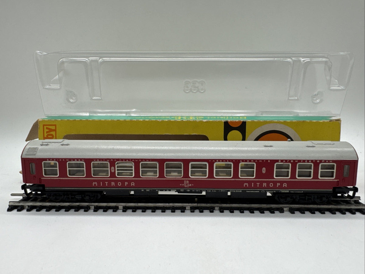 DR Speisewagen Mitropa Modellbahn 3710, TT BTTB 51 50 88-40 111-9 WRm