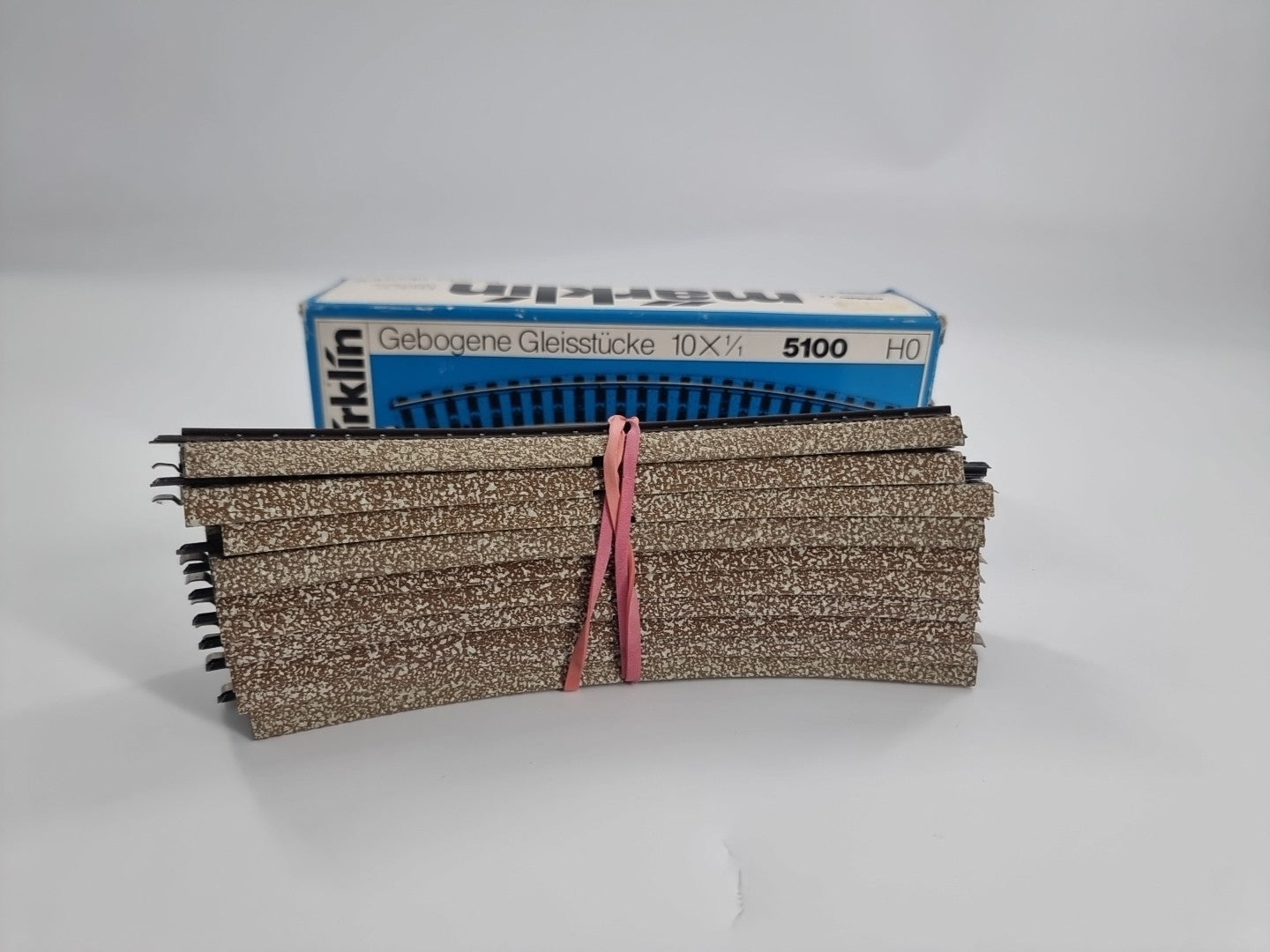Märklin 5100 Gebogenes Gleisstück 10x 1/1 In OVP