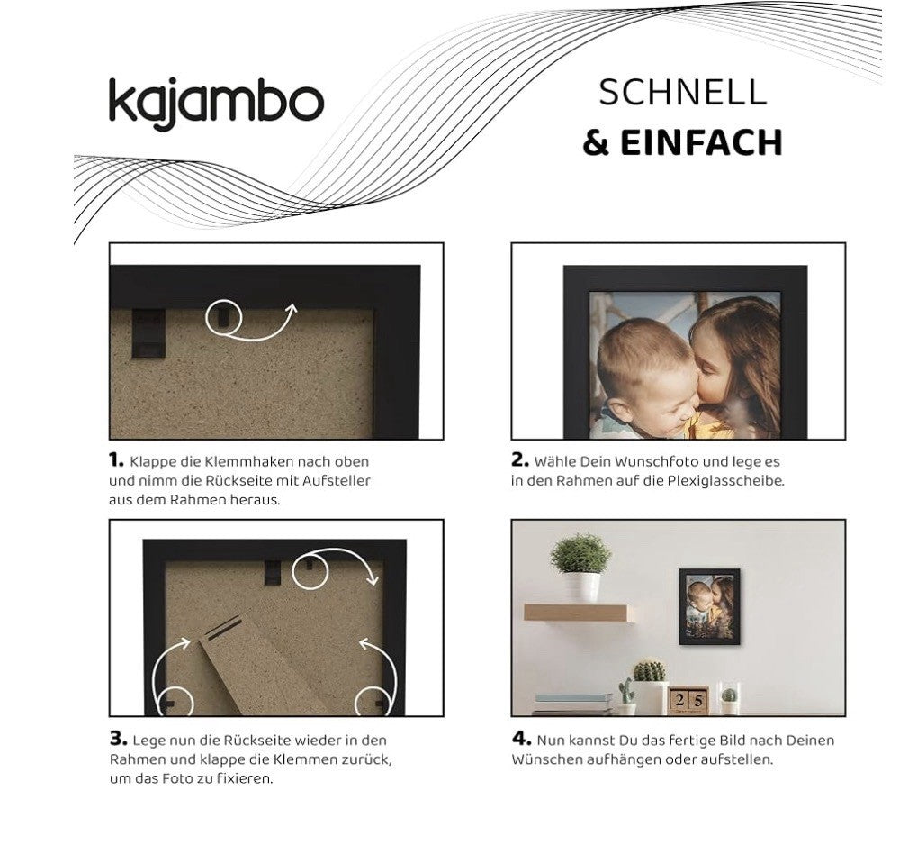 Bilderrahmen 10er Set, Bilderrahmen Set Verschiedene Größen Wand Oder Aufstellen