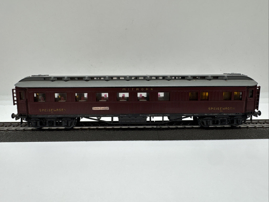 Trix H0 3373 Speisewagen #772, Mitropa, DC, #131