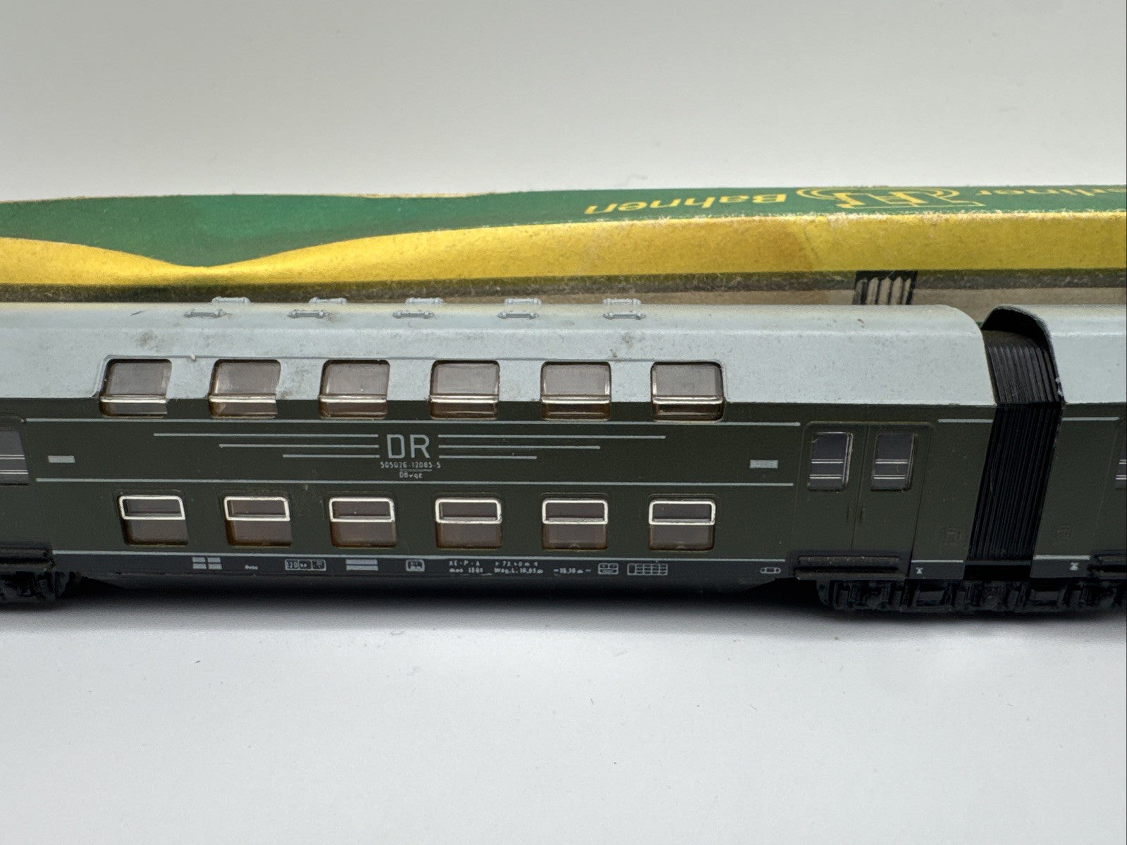 BTTB TT 3730 Doppelstockwagen 2 tlg DR Ohne Inlay Mit OVP