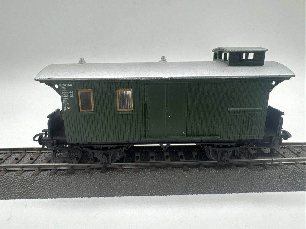 Märklin 4038 - Gepäckwagen - 116 910 Stg - grün/grau - H0 HO 1:87 #442