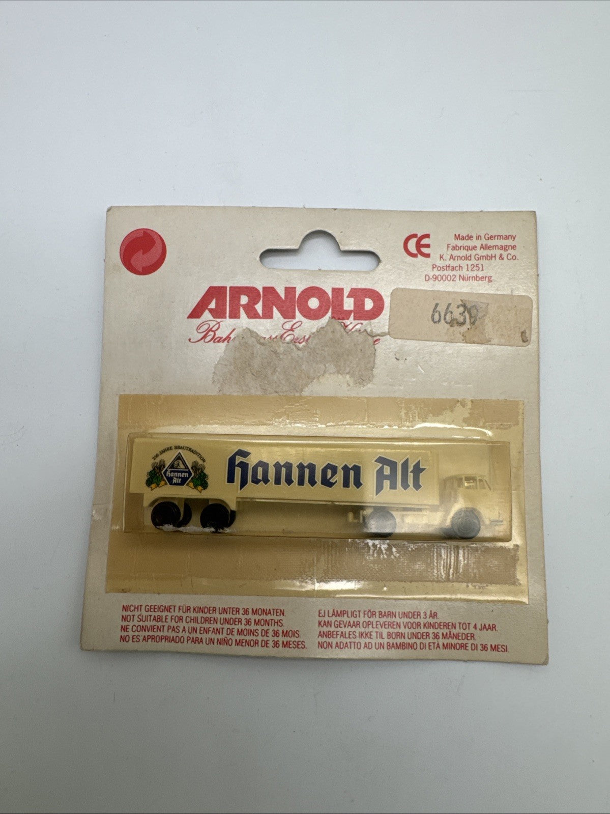 Arnold-N - 6639 - Truck & Trailer - Hannen Alt - 1:160/N
