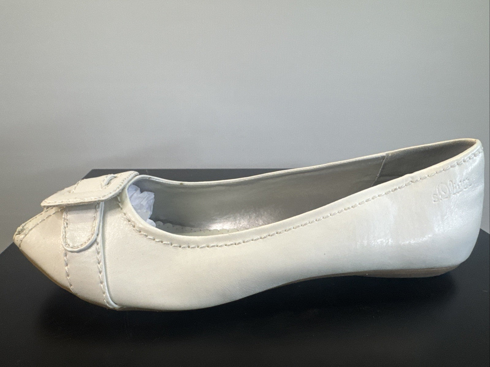 S Oliver Ballerina Gr. 41 Weiß 