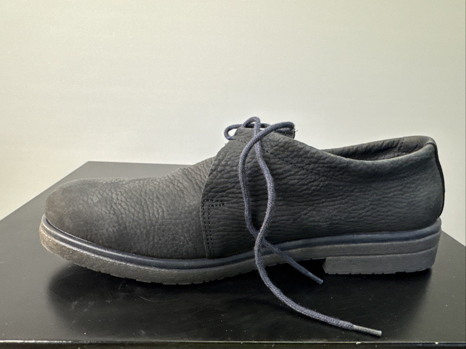 Rodhe Halbschuh Damen Gr. 4,5 Blau Leder