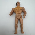 Vintage 80er 90er Jahre Actionfigur Schnurrbart Muskel Mann Spielzeug achtziger