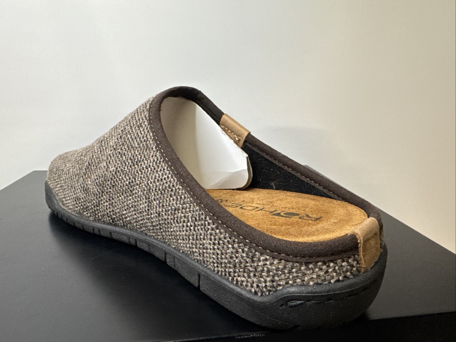 Rohde Herren Filz Pantolette Gr. 43 Earth Pantoffel 6652