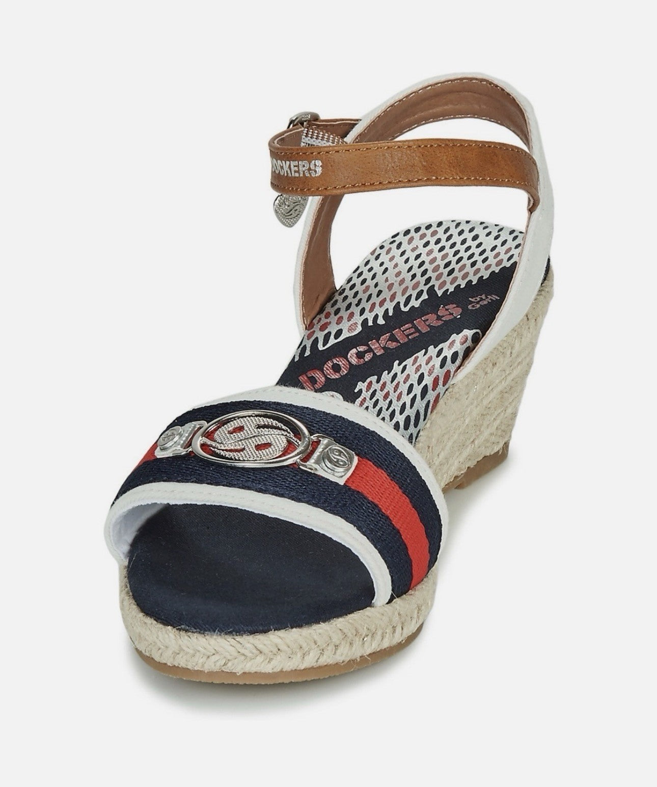 DOCKERS by Gerli Damen Sandalette Gr. 37 Riemensandale Keilsandalette