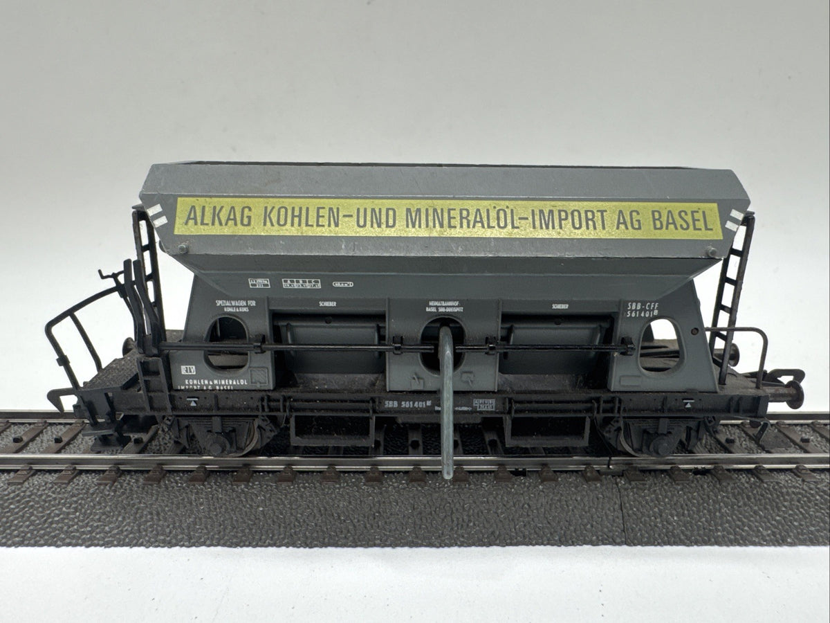 Fleischmann H0 Selbstentladewagen Güterwagen 5511 ALKAG #660