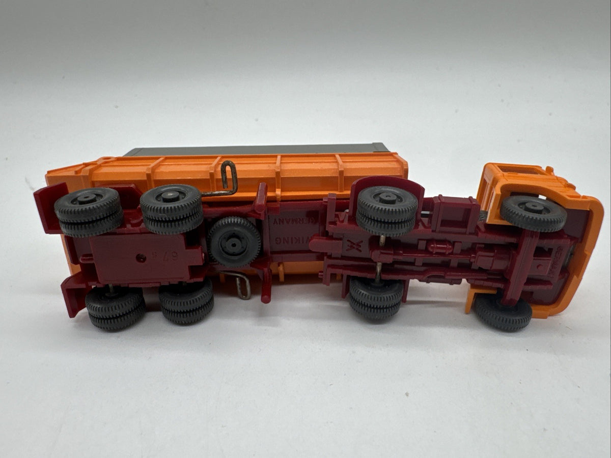 Wiking 67s - MB LPS 1317 Hinterkippersattelzug - orange #595