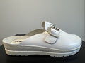 Rohde Herren Pantolette Gr. 39 Weiß Pantoffel Weite G 1511