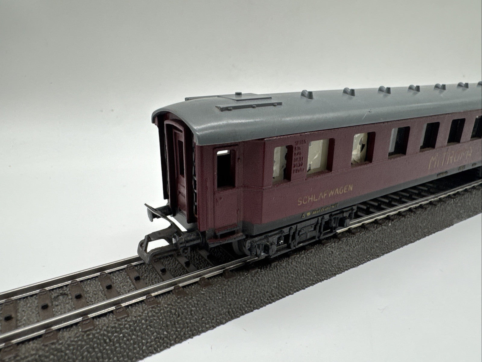 Piko H0 Schlafwagen MITROPA Personenwagen DR dunkelrot 1:87 #62
