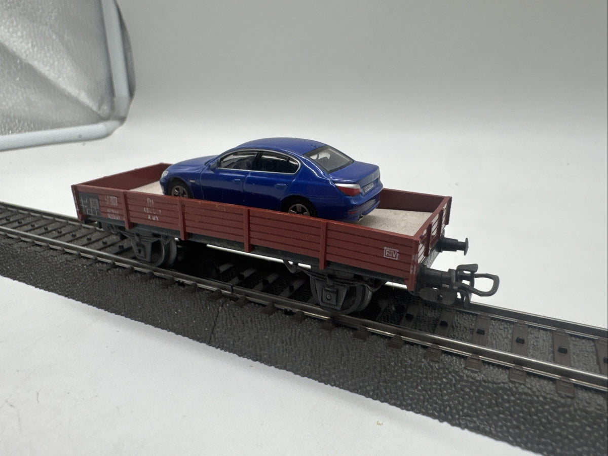 Märklin 4503 H0 Niederbordwagen 464 637 Mit Ladung DB #450