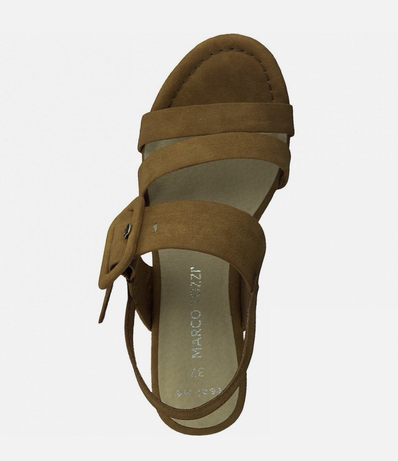 MARCO TOZZI Damen Pantolette Slipper Sandale Sandalette Keilsandale Flower Power