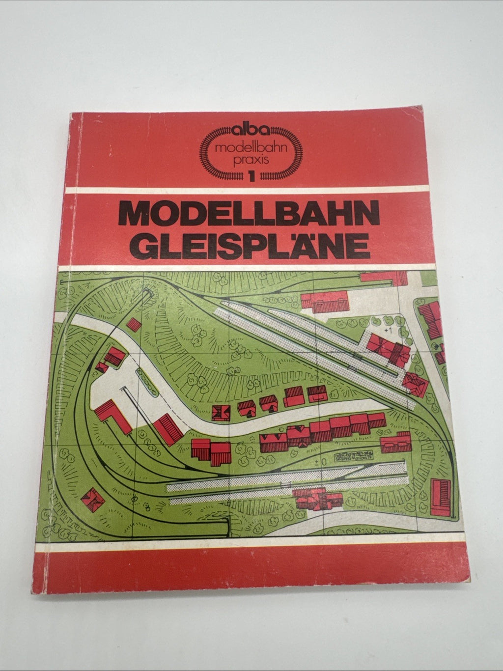 Modellbahn Gleispläne - Alba Modellbahn Praxis - Buch 1987 - guter Zustand