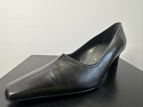 Ara Pumps Gr. 8 Schwarz  Leder Absatzschuh