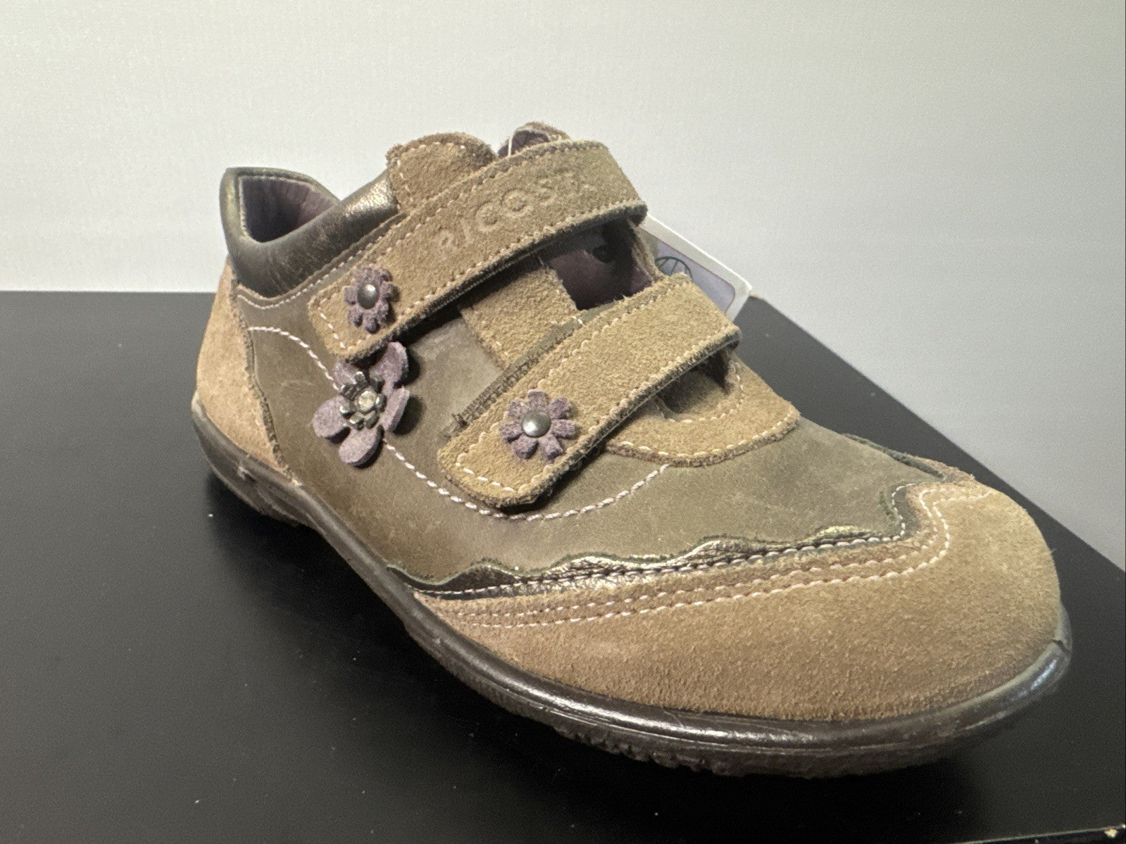 Ricosta Mädchen Schuh Gr. 29 Halbschuh Leder Klettverschluss