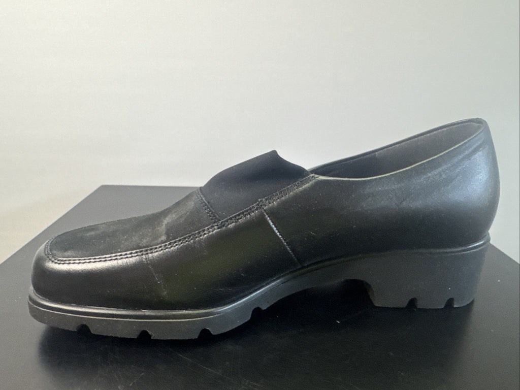 Gabor Damenschuh Gr. 4 / 36 Leder Halbschuh Slip On 