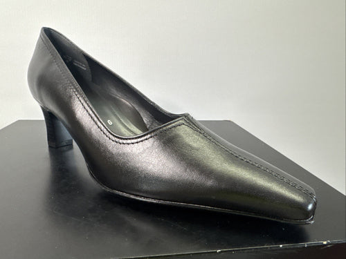 Ara Pumps Gr. 7,5  Schwarz  Leder Absatzschuh