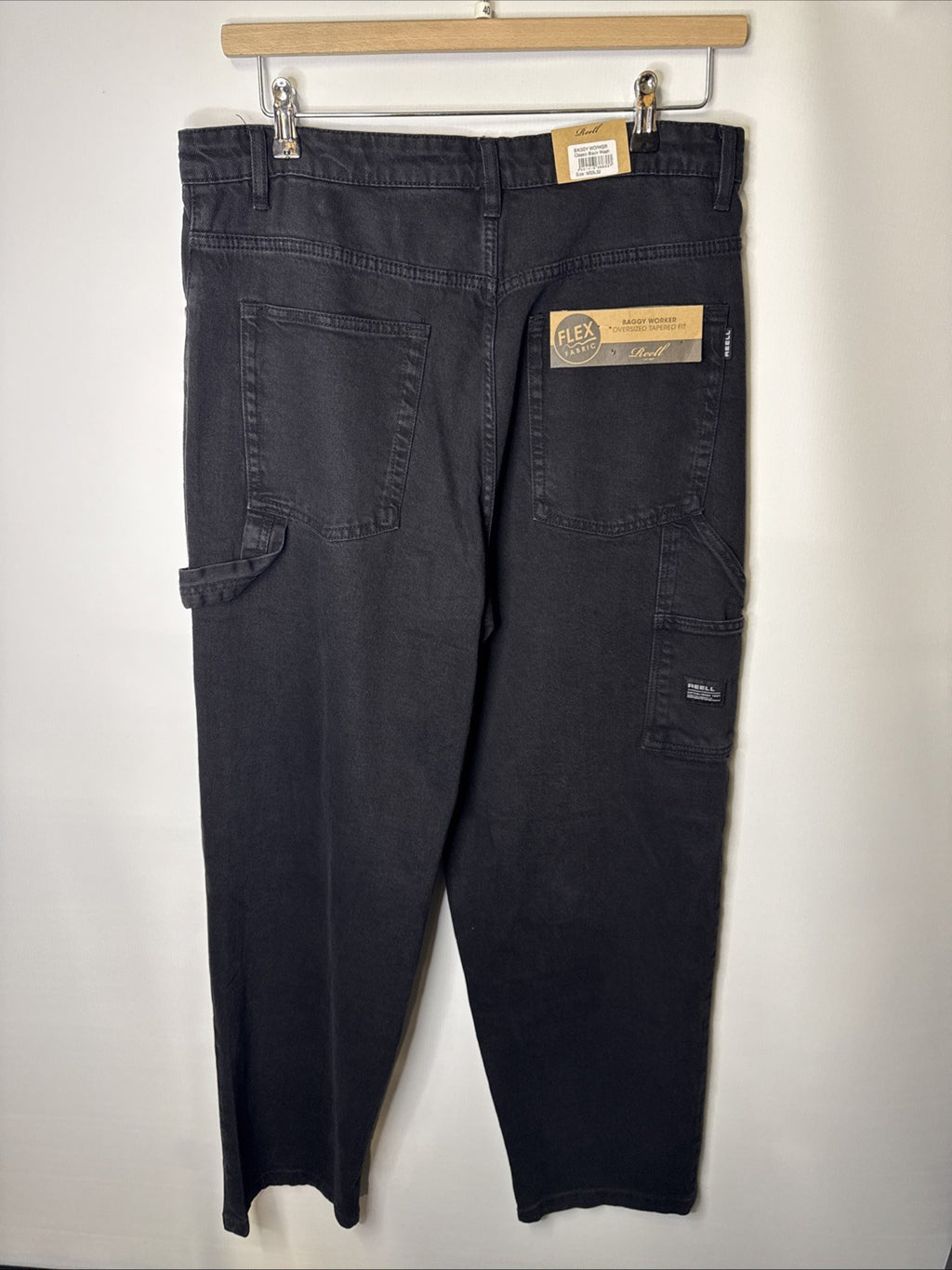 Reell Herren Baggy Worker Gr. W33 L32 Oversized Tapered Fit