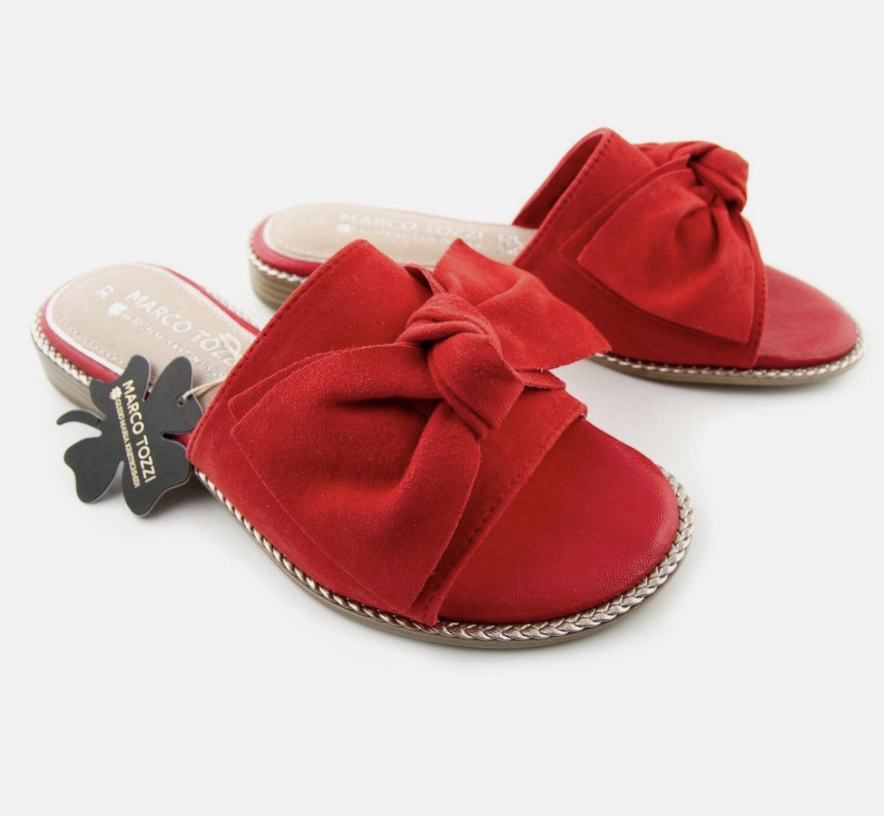 MARCO TOZZI Damen Pantolette Gr. 37 Slipper  Sandale Sandalette