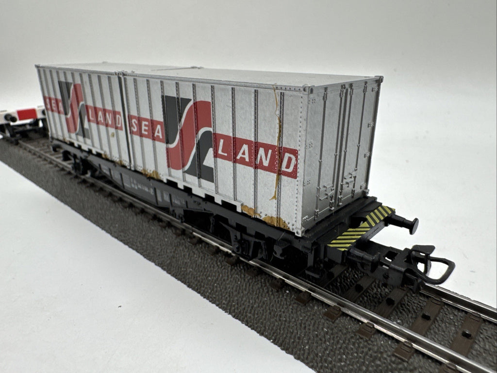 Märklin H0 4668 Containerwagen 042 0 606-4 Sea Land DB # 389