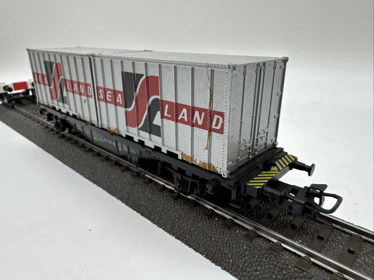 Märklin H0 4668 Containerwagen 042 0 606-4 Sea Land DB # 389