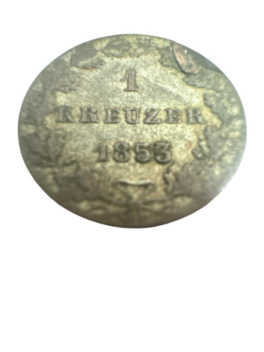 Frankfurt Stadt 1 Kreuzer 1853 - Stadtmünze - Altdeutschland,