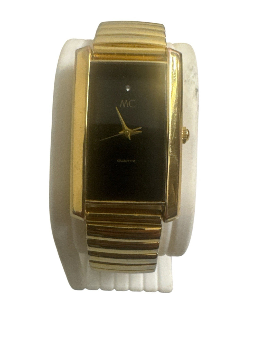 MC Damen Uhr Gold Vintage 