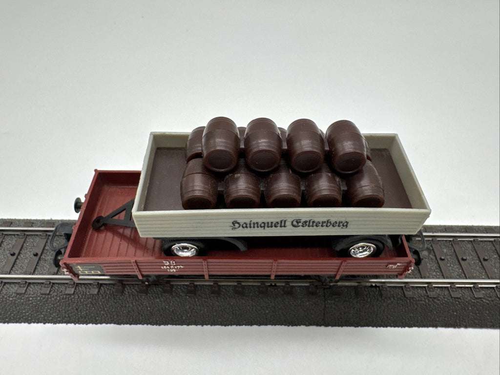 Märklin 4503 H0 Niederbordwagen 464 637 , DB Beladen #525