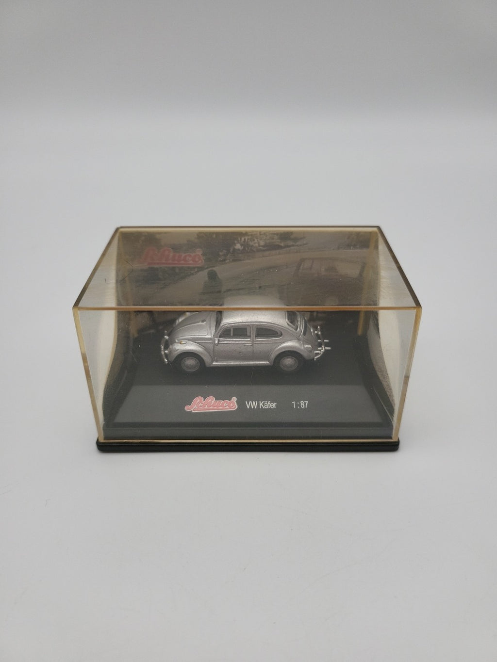 Schuco VW Käfer 1200 silber in OVP 1:87