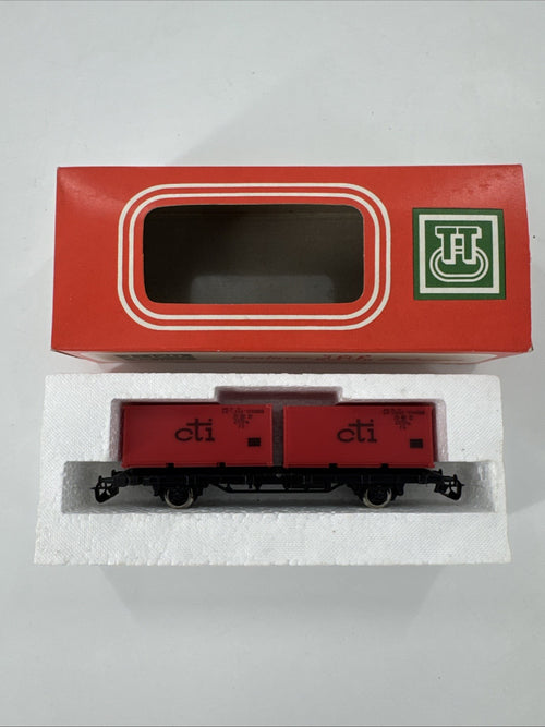 BTTB TT 14523 Containerwagen mit 2 Containern "CTI"