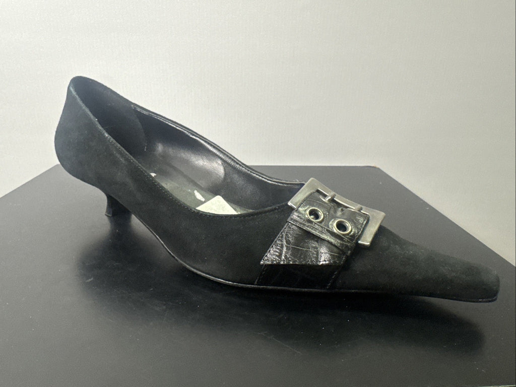 Solo Lei Damen Pumps Gr. 39 Leder Absatzschuh