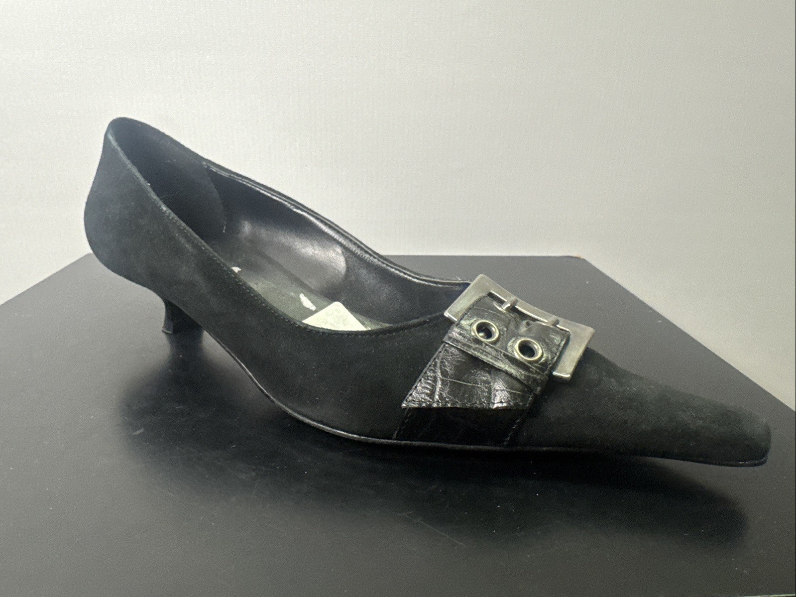 Solo Lei Damen Pumps Gr. 39 Leder Absatzschuh