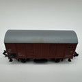 Minitrix n 13534 , Gedeckter Güterwagen, 21 80 112 3 140-2, Vitrine, top Zustand