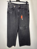 2Y Studios Diala Wide Baggy Jeans Gr. 26 Grau Damen