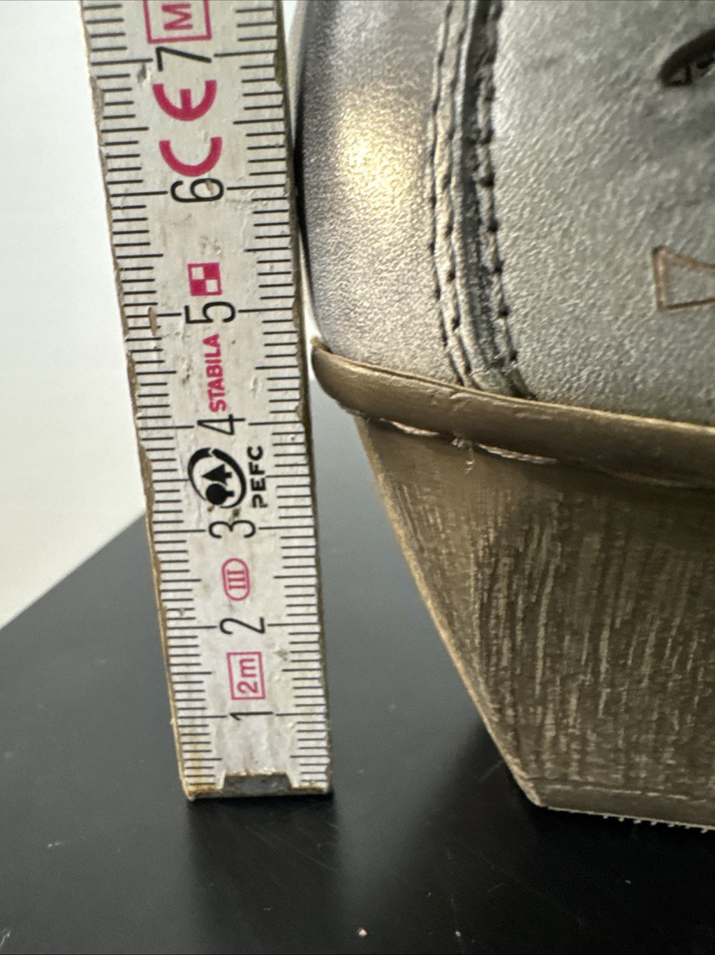 Rieker Sandalette Gr. 43 Leder Grau