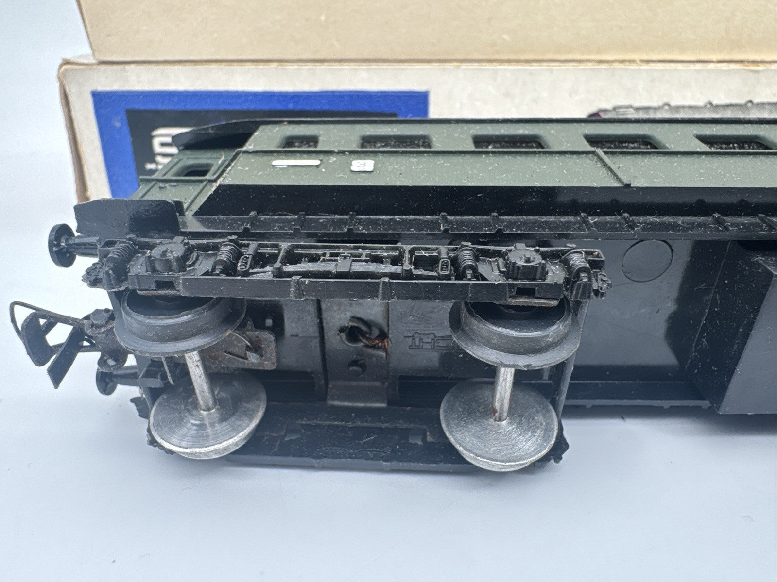 Schicht D-Zug Wagen 31/624 In OVP Beleuchtet 