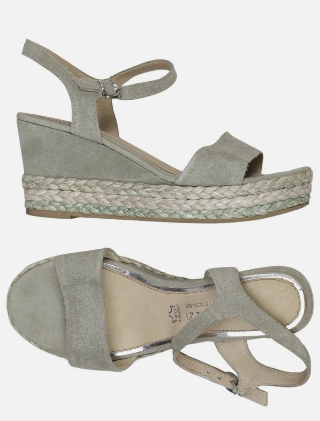 MARCO TOZZI Damen  Gr. 41 Pantolette Slipper Sandale Sandalette Keilsandale