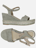 MARCO TOZZI Damen  Gr. 41 Pantolette Slipper Sandale Sandalette Keilsandale